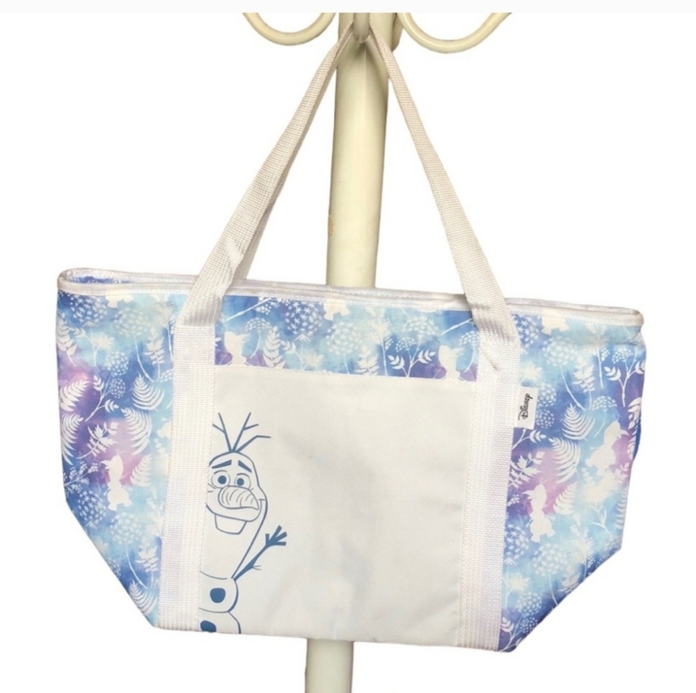 New Frozen Olaf 13 Inch Cooler Drink Bag - Blue Bag 24-can 8X13 12”